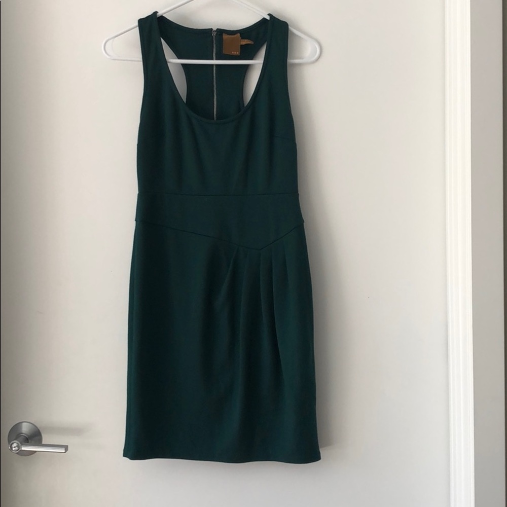 Ali Ro racerback dress - forest green
